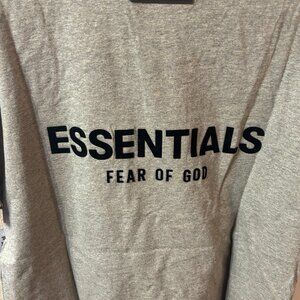 Essentials Fear of God T-Shirt Oatmeal Large